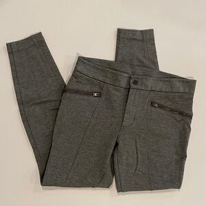 Athleta Ponte Moto 2.0 Pant - Grey Htr 2P Like New